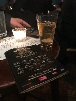 Whyte and Mackay Glasgow International Comedy Festival 2018