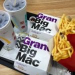 Grand Big Mac McDonalds Glasgow foodie Explorers Glasgow food blog