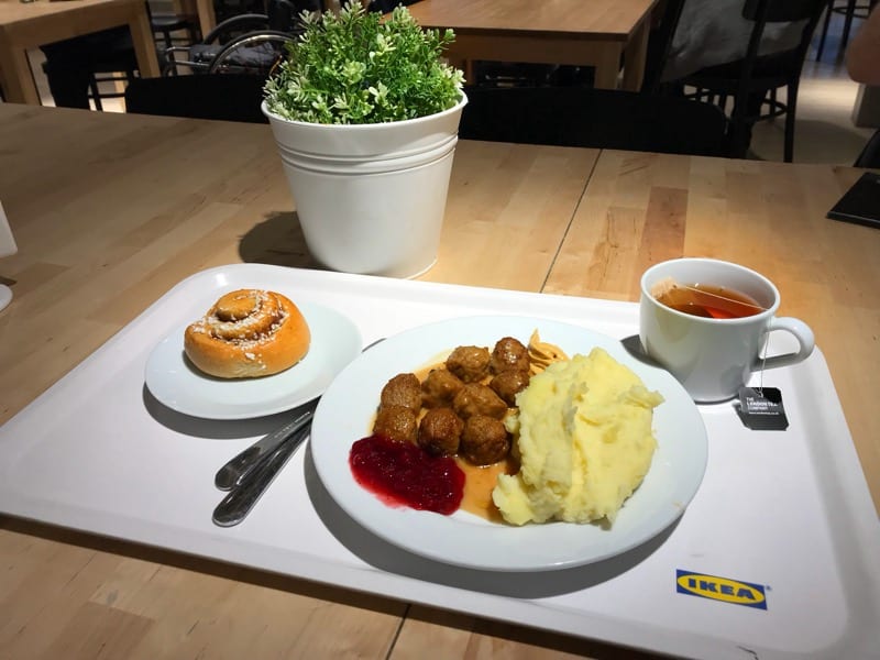 Ikea restaurant braehead glasgow Meatballs