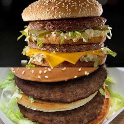 Grand Big Mac McDonalds Glasgow foodie Explorers Glasgow food blog 