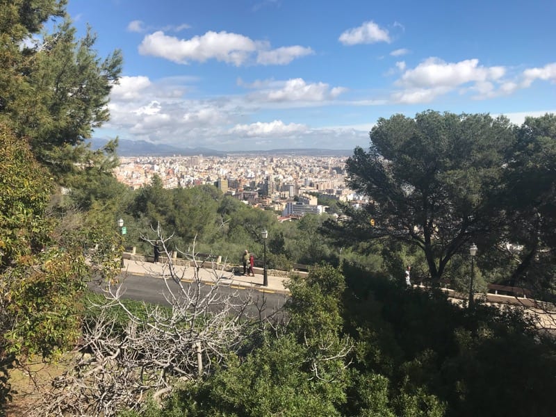 Palma view from castle 2