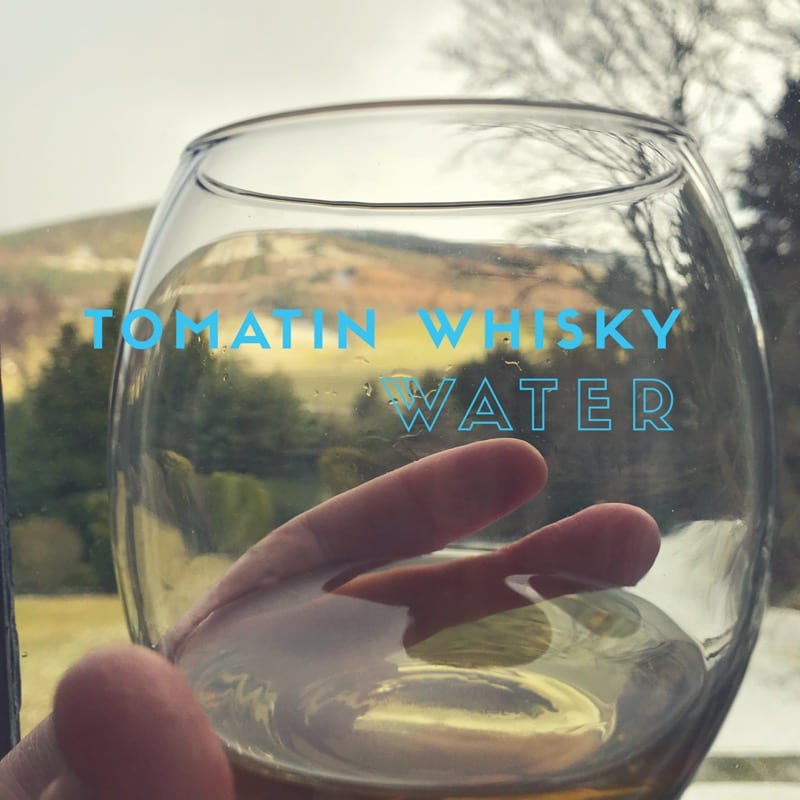 Tomatin whisky 5 Virtues water