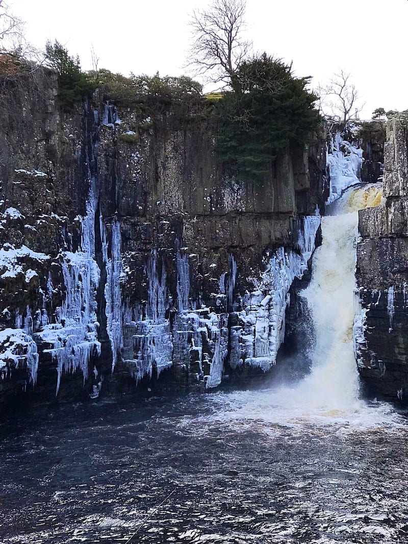 High force waterfall Durham north Pennines AONB 