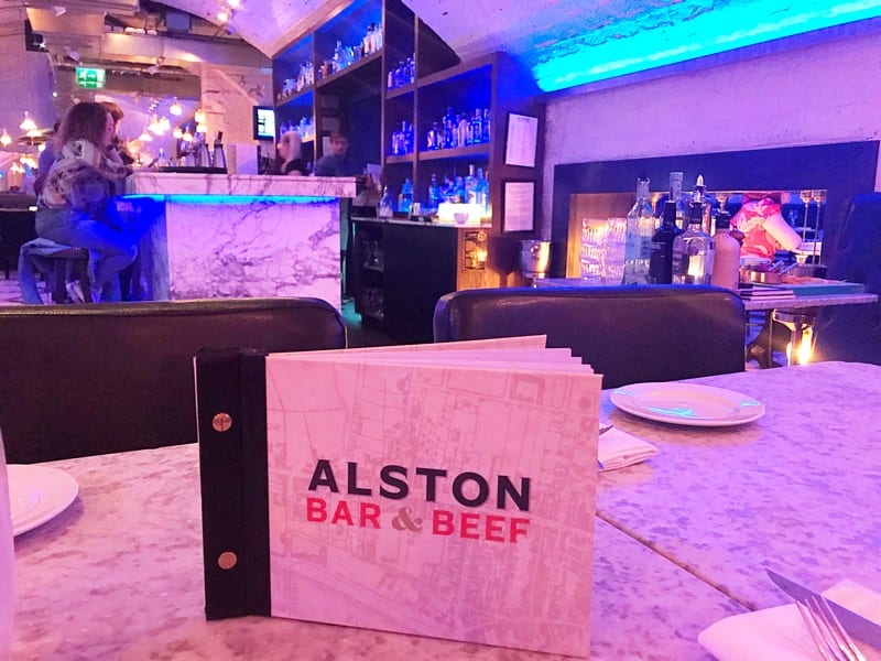 Foodie Explorers Glasgow food blog Alston Bar and beef gin masterclass