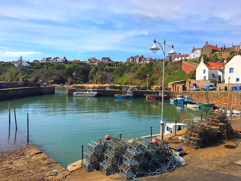 Crail harbour feast of fife