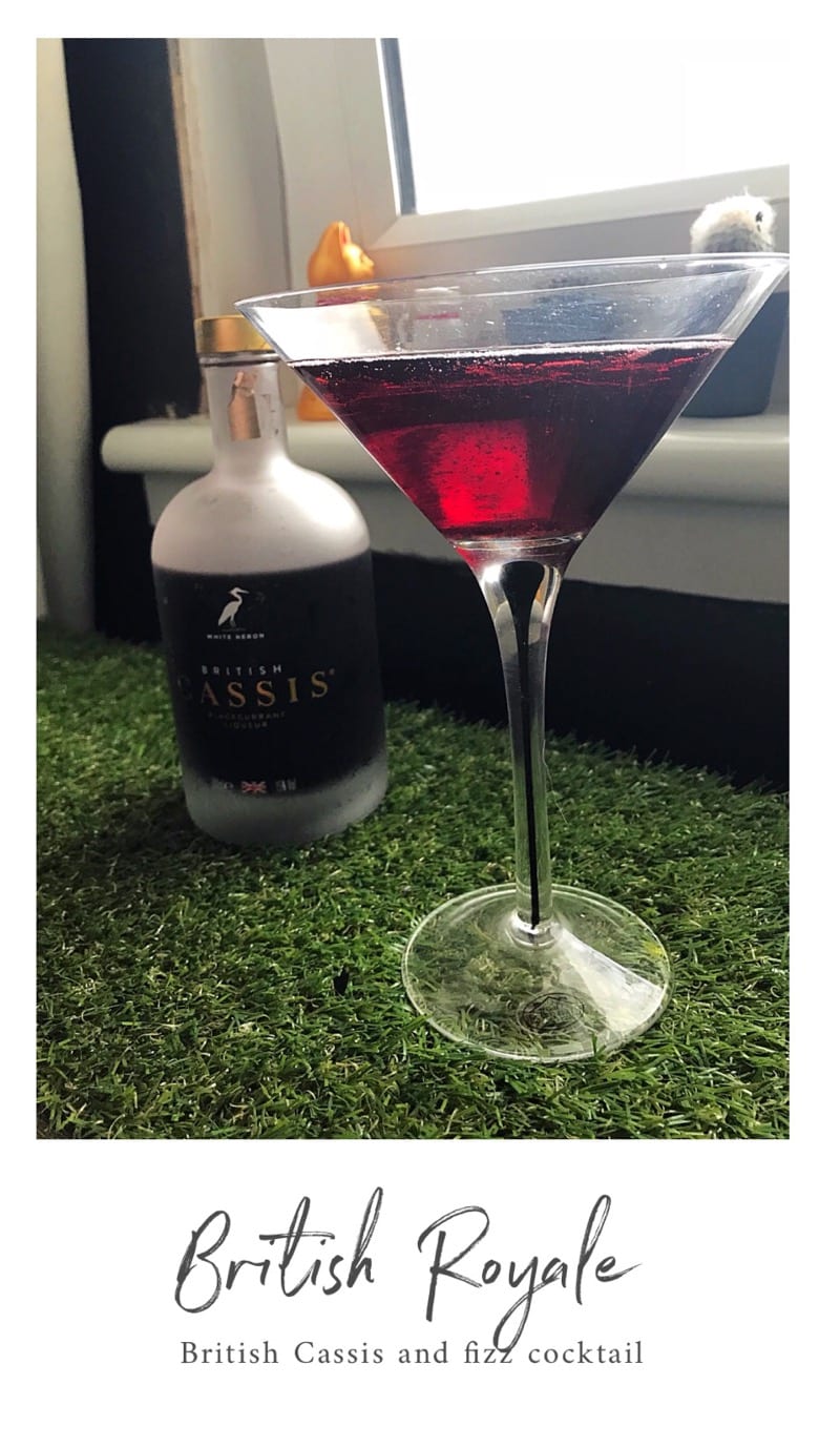 British cassis cocktail summer royal wedding 