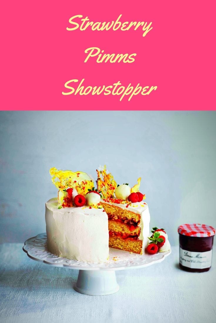 Strawberry Pimms Showstopper from Bonne Maman