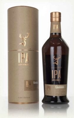 Glenfiddich IPA whisky bottle