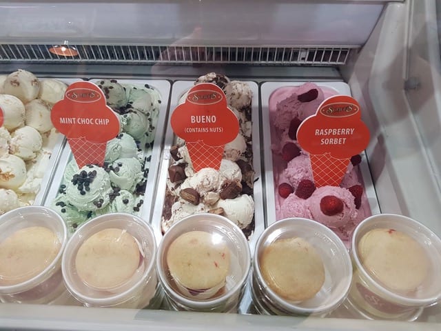 Soave’s ice cream muirhead cafe best ice cream Glasgow 