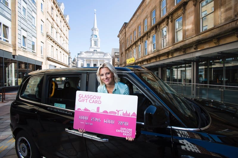 Glasgow Gift Card rusk and rusk Glasgow taxis