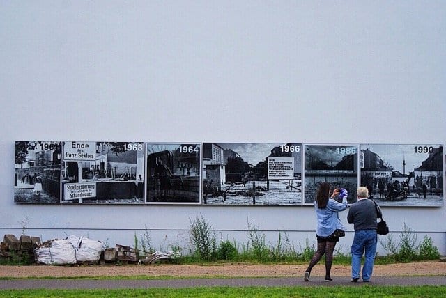 Bernauer Strasse Berlin Wall Berliner Mauer gedenkstaette