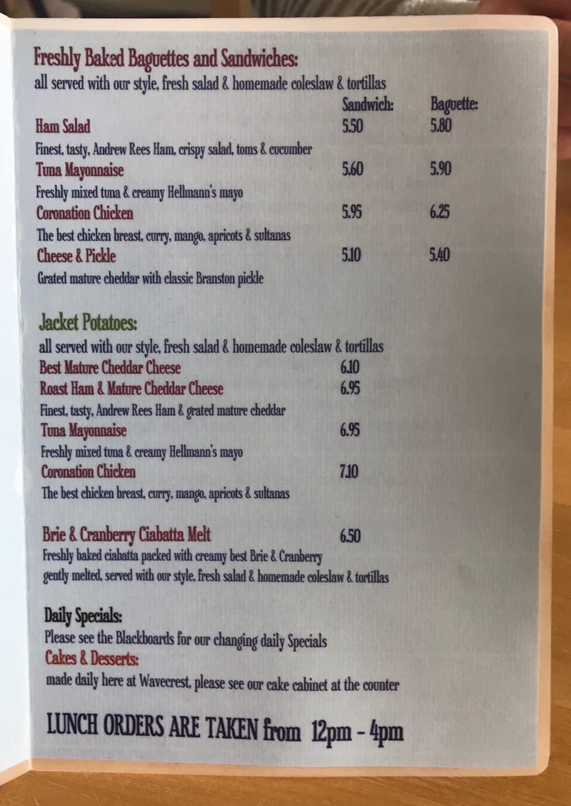 Wavecrest cafe angle beach Pembrokeshire wales foodie explorers