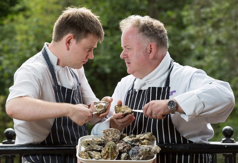 Seafood scotland Oyster shucking