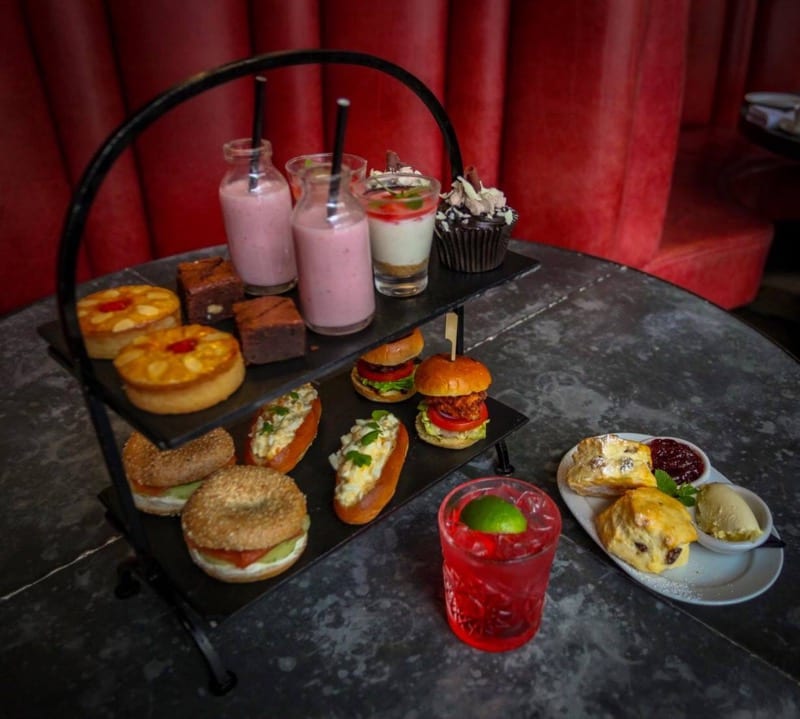 National Afternoon Tea week chez Mal glasgow Malmaison 