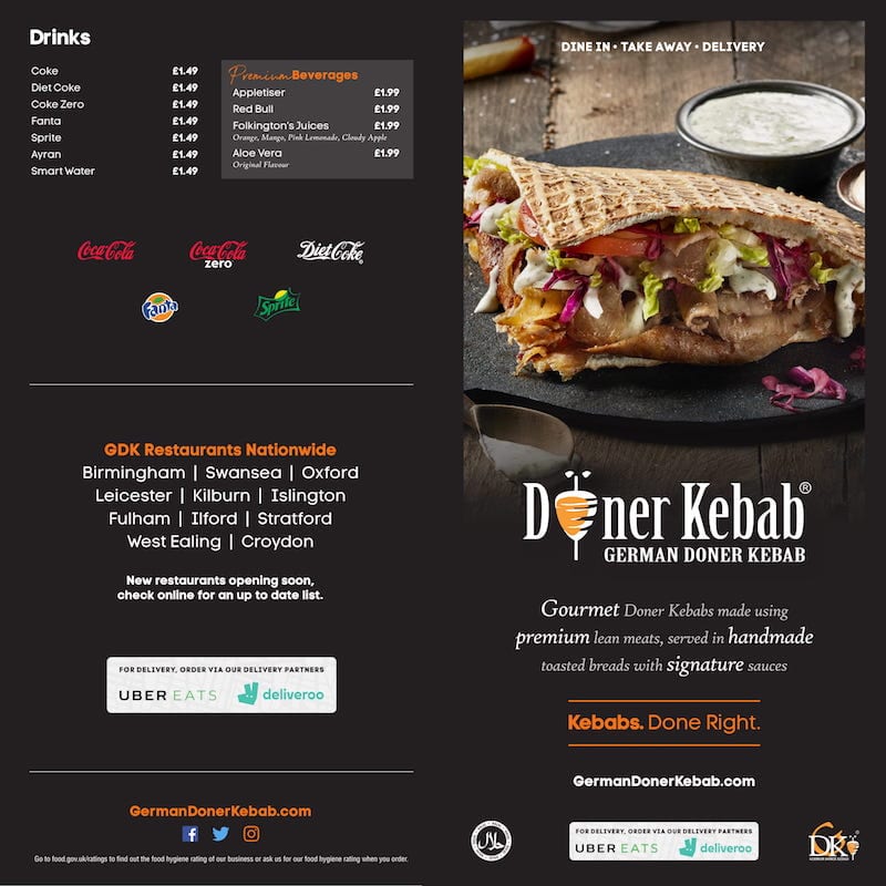 German Dönner Kebab for Edinburgh and Glasgow • Foodie Explorers | Eat