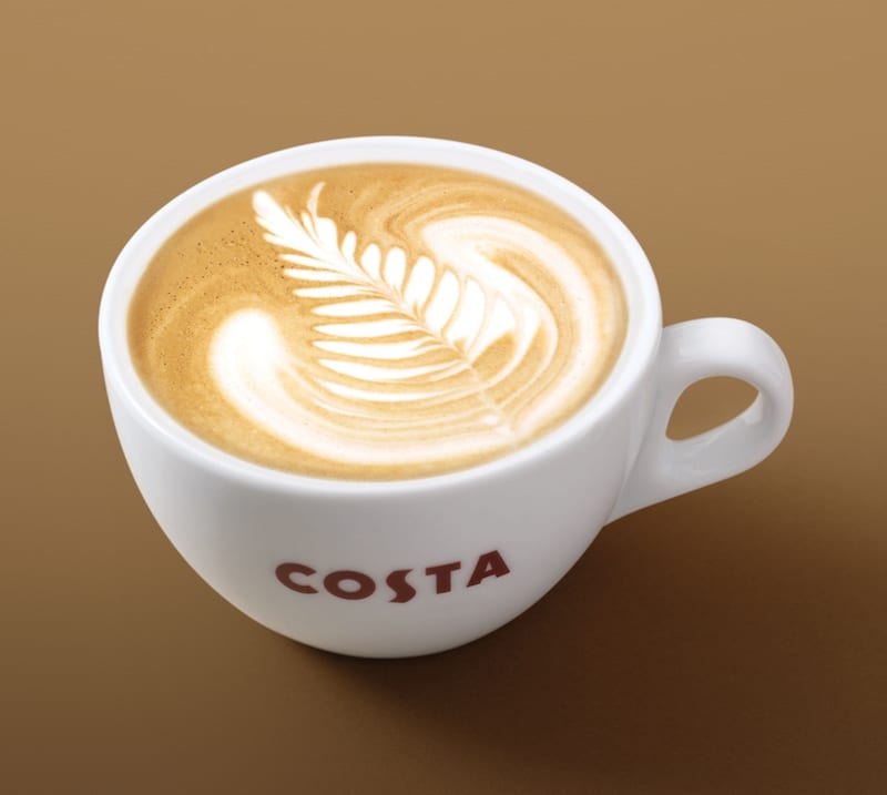 flat-white costa coffee