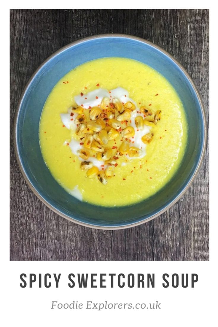 soil association organic september spicy sweetcorn soup recipe foodie explorers