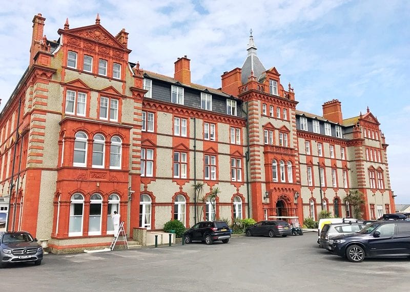 The headland hotel Newquay cornwall foodie Explorers