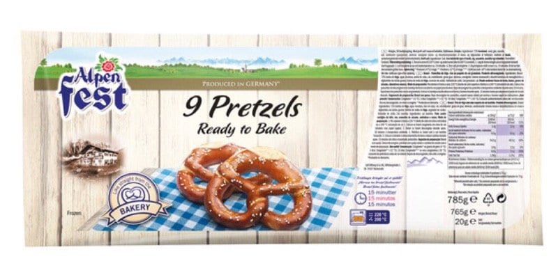 Lidl ready to bake pretzels bretzels 