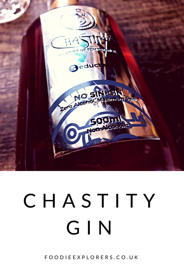 Chastity alcohol free gin Seduction review foodie explorers