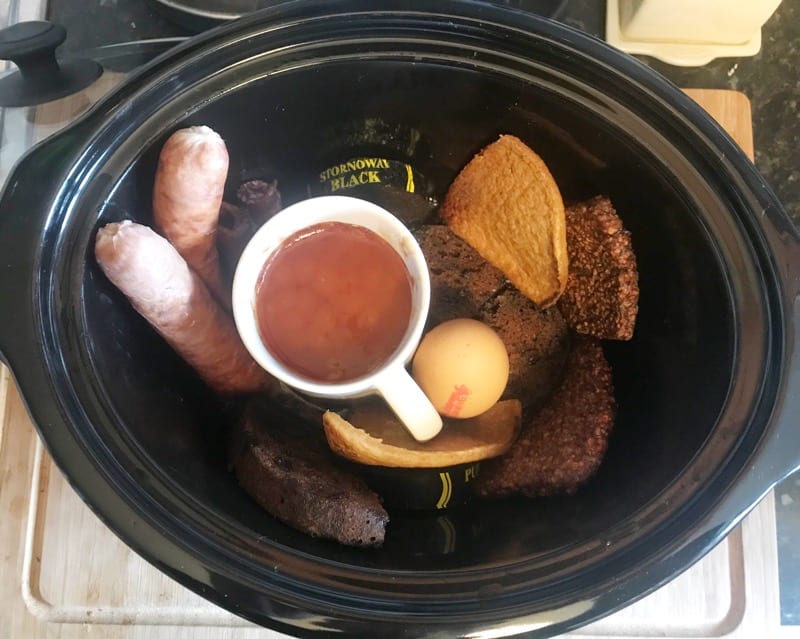 How to cook a fry-up breakfast in a slow cooker recipe