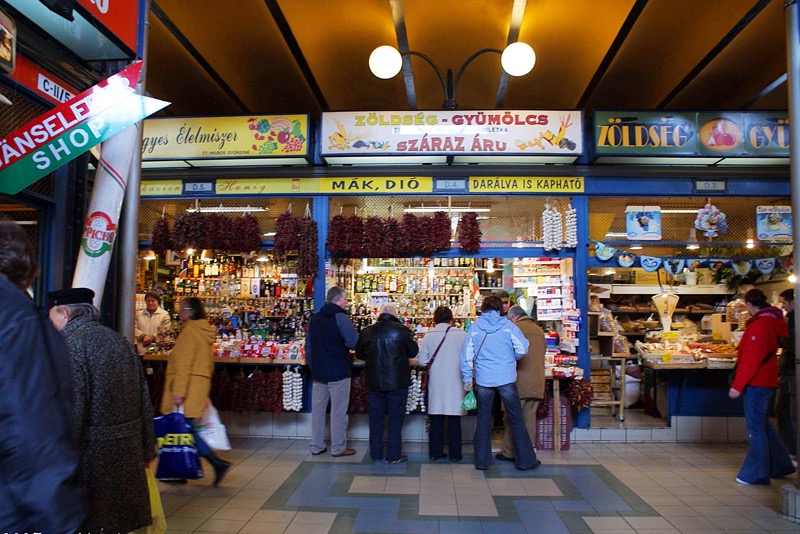 Budapest market Hungary 