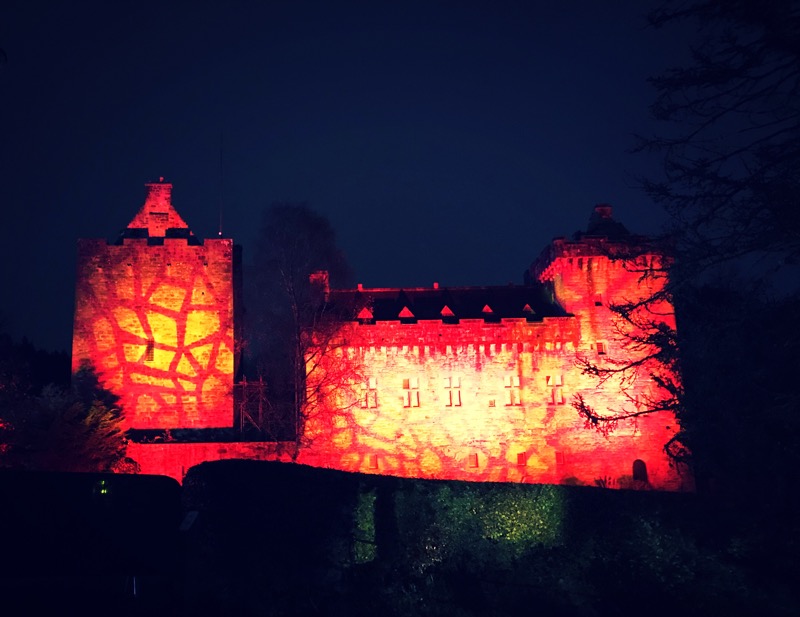 illuminight with lidl dean castle ayrshire