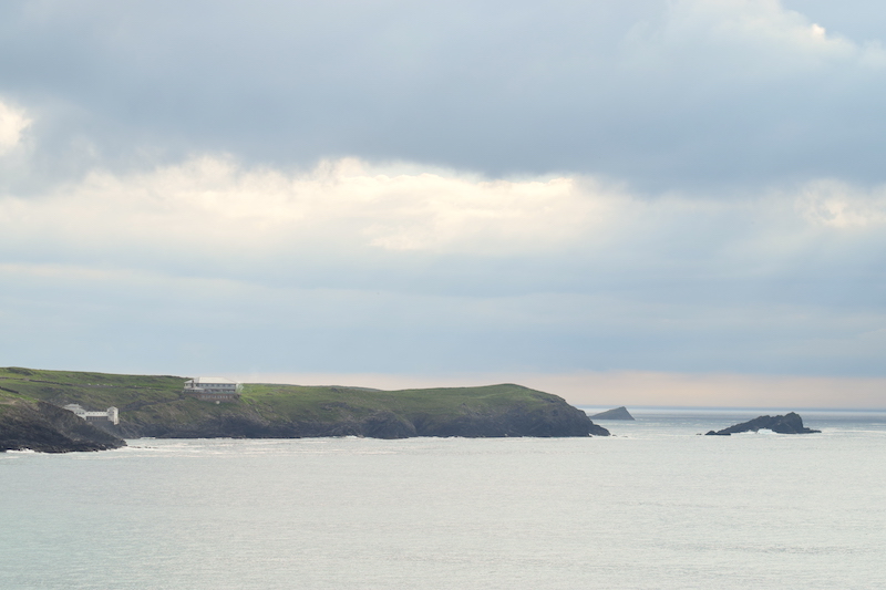 The Headland Hotel - cliff view