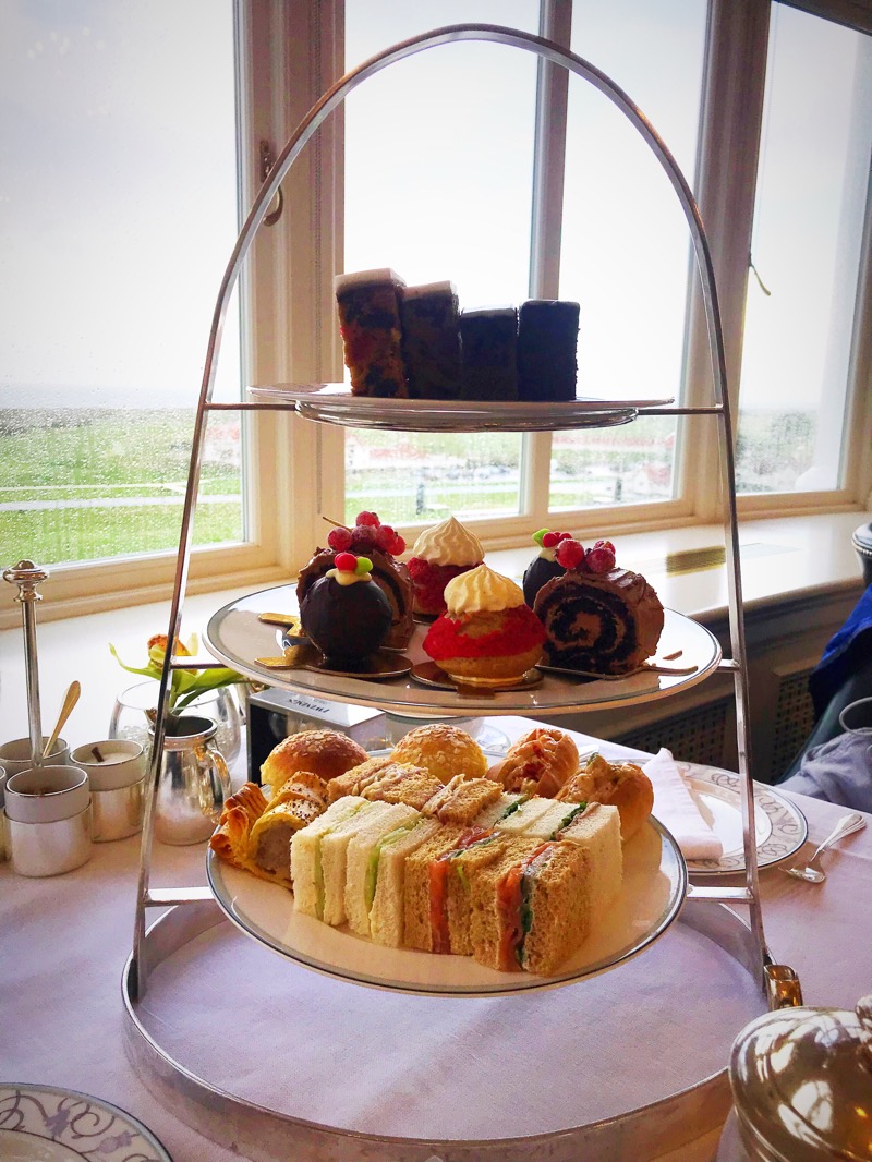 Trump Turnberry hotel festive afternoon tea