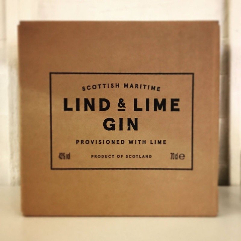 Lind and lime gin port of Leith Distillery 