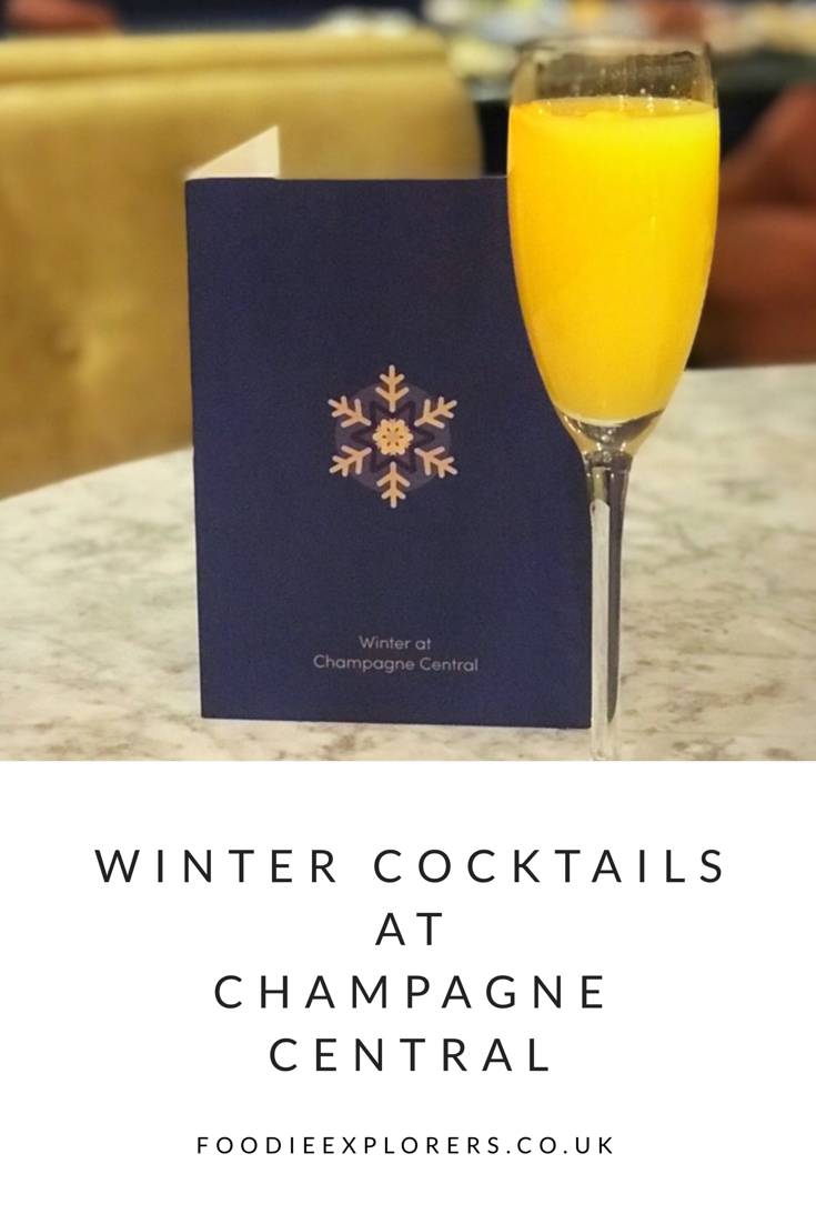 Winter cocktail menu champagne central 