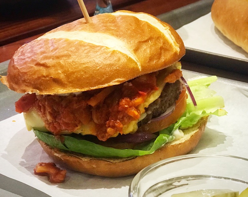 Bath Street burger vegan review foodie explorers