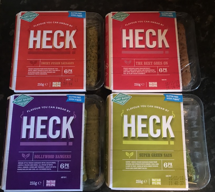 heck vegan vegetarian sausages veganuary