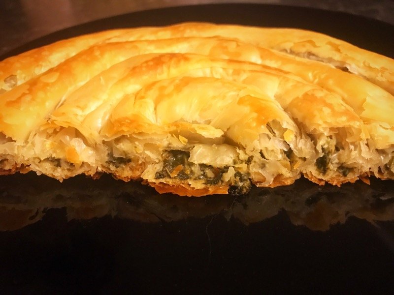 Waitrose filo spinach pie Burek Glasgow foodie Explorers 