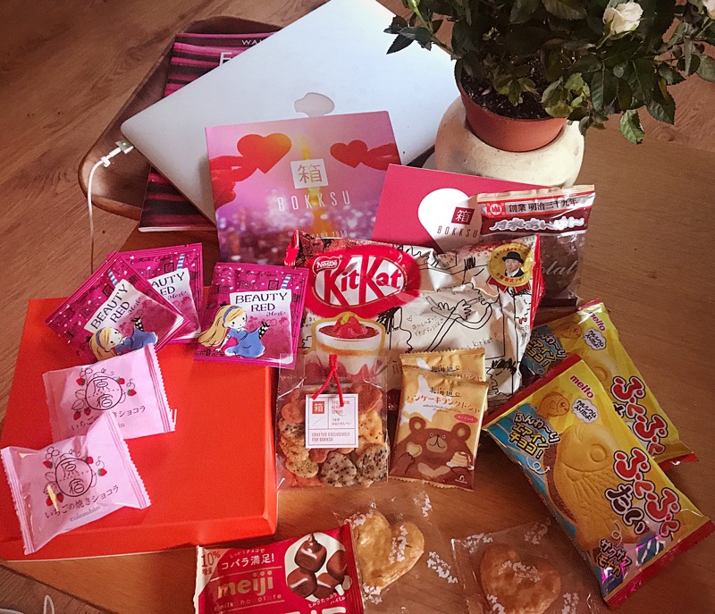 Bokksu Japanese sweet subscription box Glasgow foodie Explorers