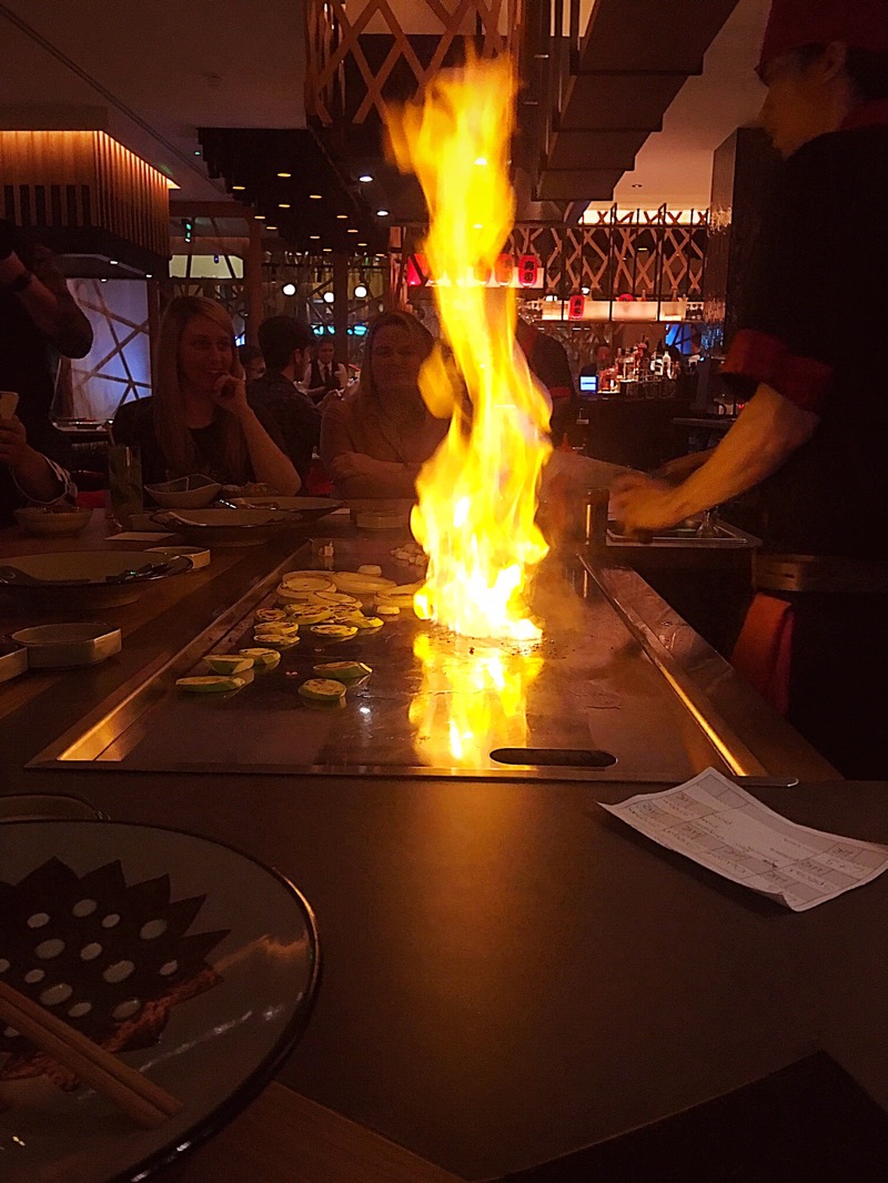 Benihana Teppanyaki glasgow foodie Explorers