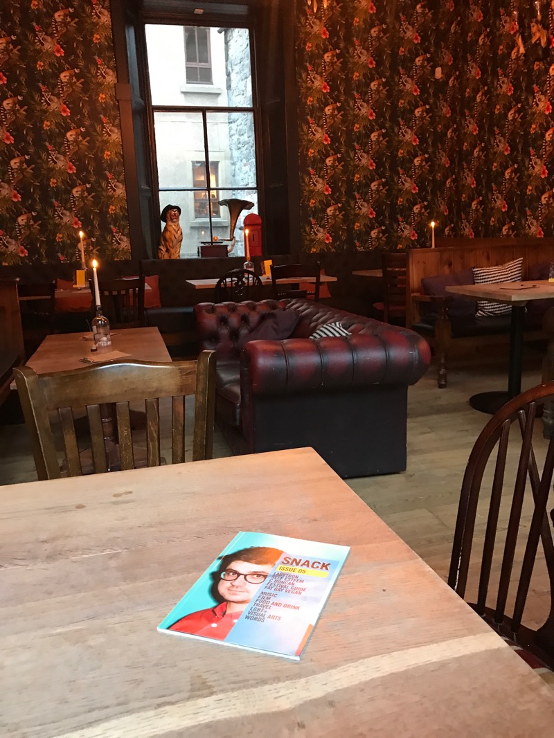 Villager bar food cocktails Edinburgh