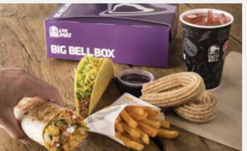 Taco Bell Glasgow big bell box review