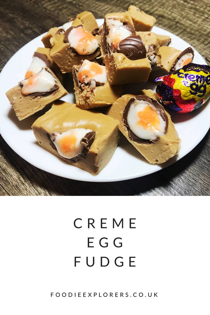 Creme egg fudge recipe easter 