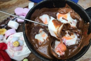 Brel Glasgow West End Creme Egg fondue