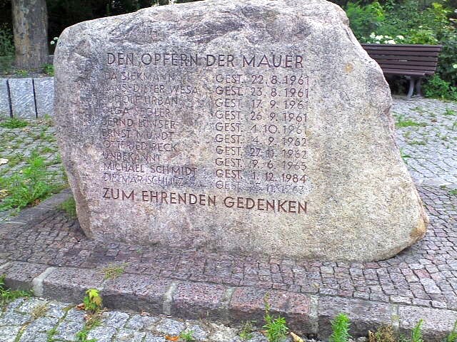 Berlin Wall Memorial Bernauer Strasse
