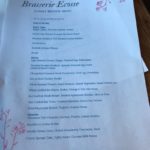 Brasserie Ecosse Dundee Menu 
