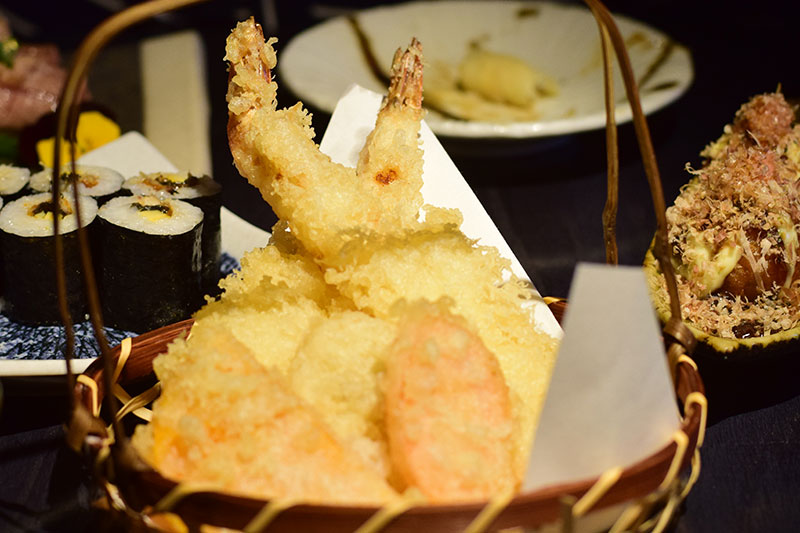 Assorted tempura