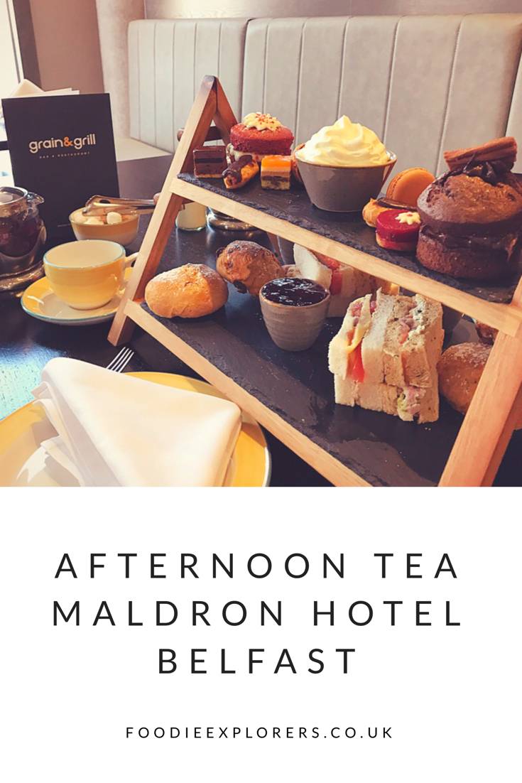 Maldron hotel City Centre Belfast afternoon tea 