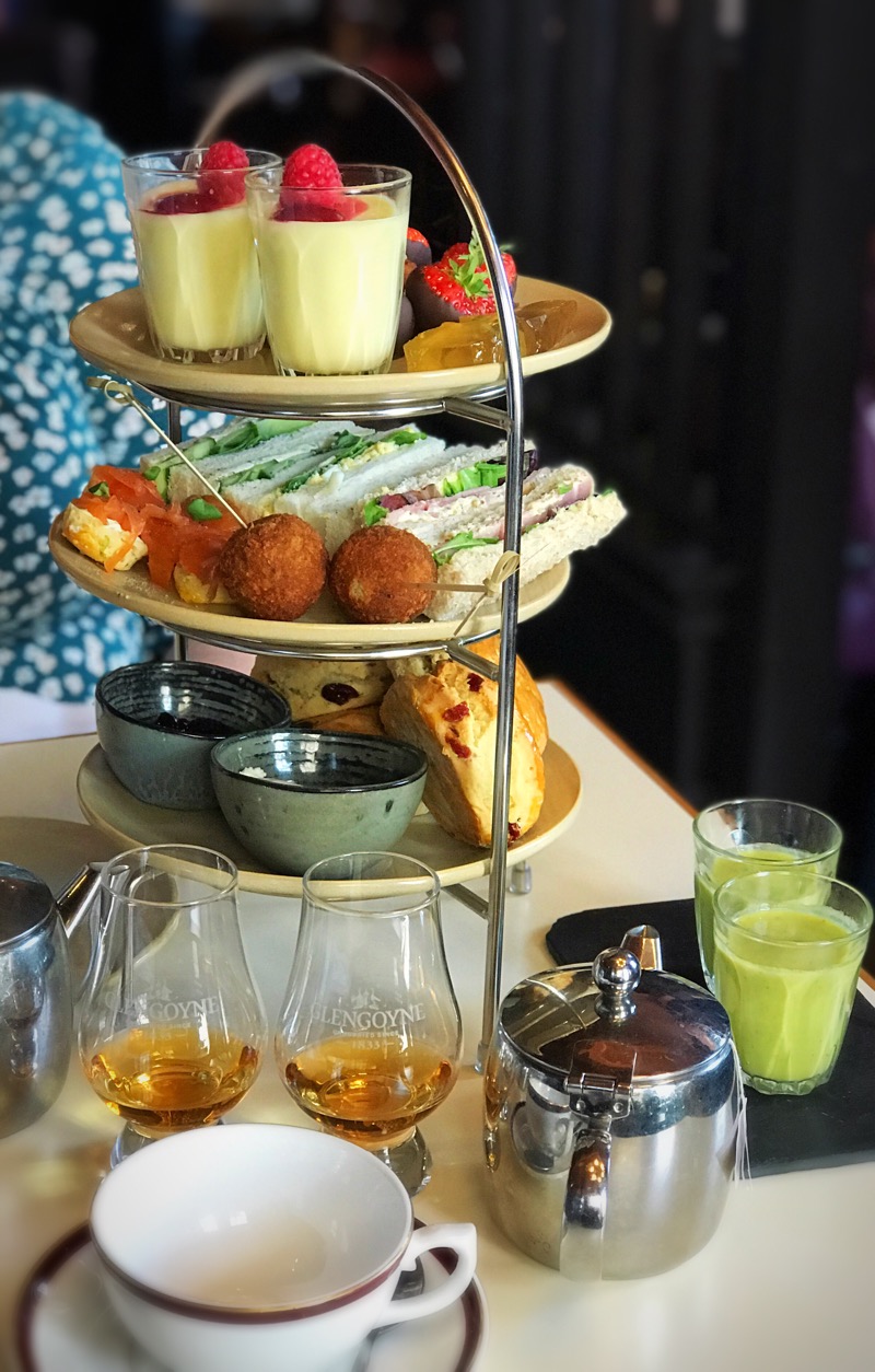 Glengoyne Cannonball edinburgh Afternoon Tea