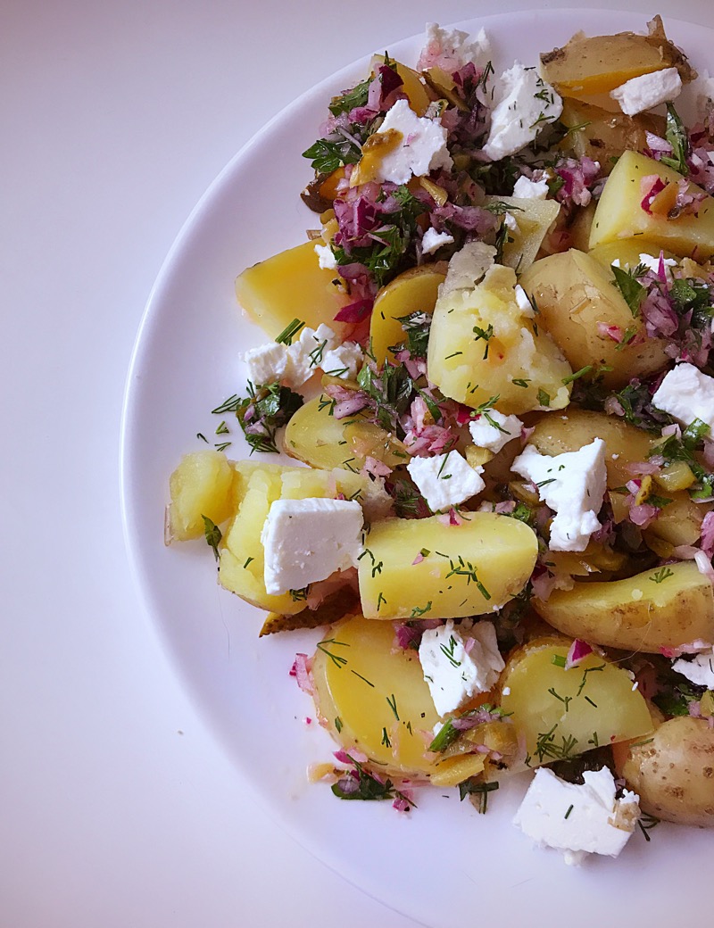 Greek potato salad recipe