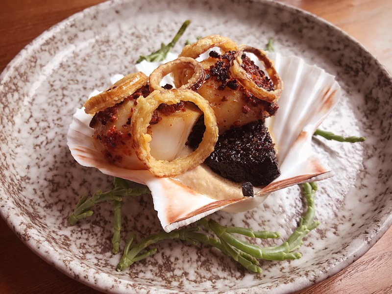 Badger and co Edinburgh scallop