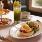 The Ivy Glasgow brunch Eggs Royale