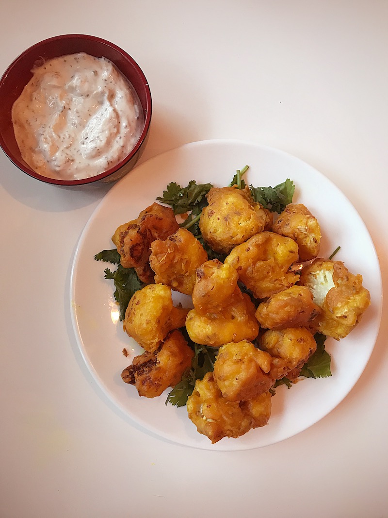 cauliflower pakora recipe