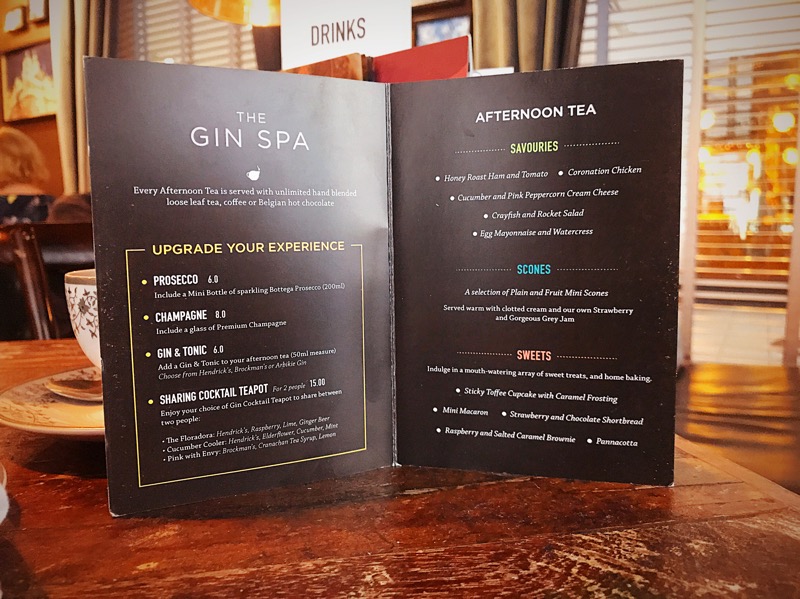 The gin spa gin71 luxury day out Glasgow 